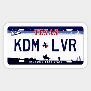 Texas KDM Lover Sticker